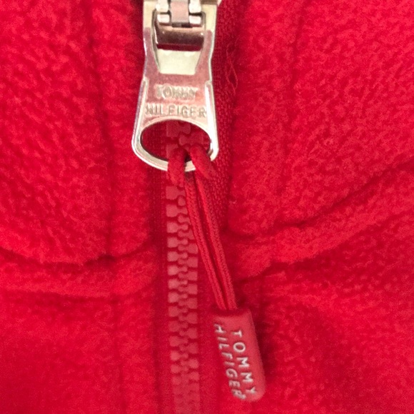 red Tommy Hilfiger turtle neck - Picture 4 of 4